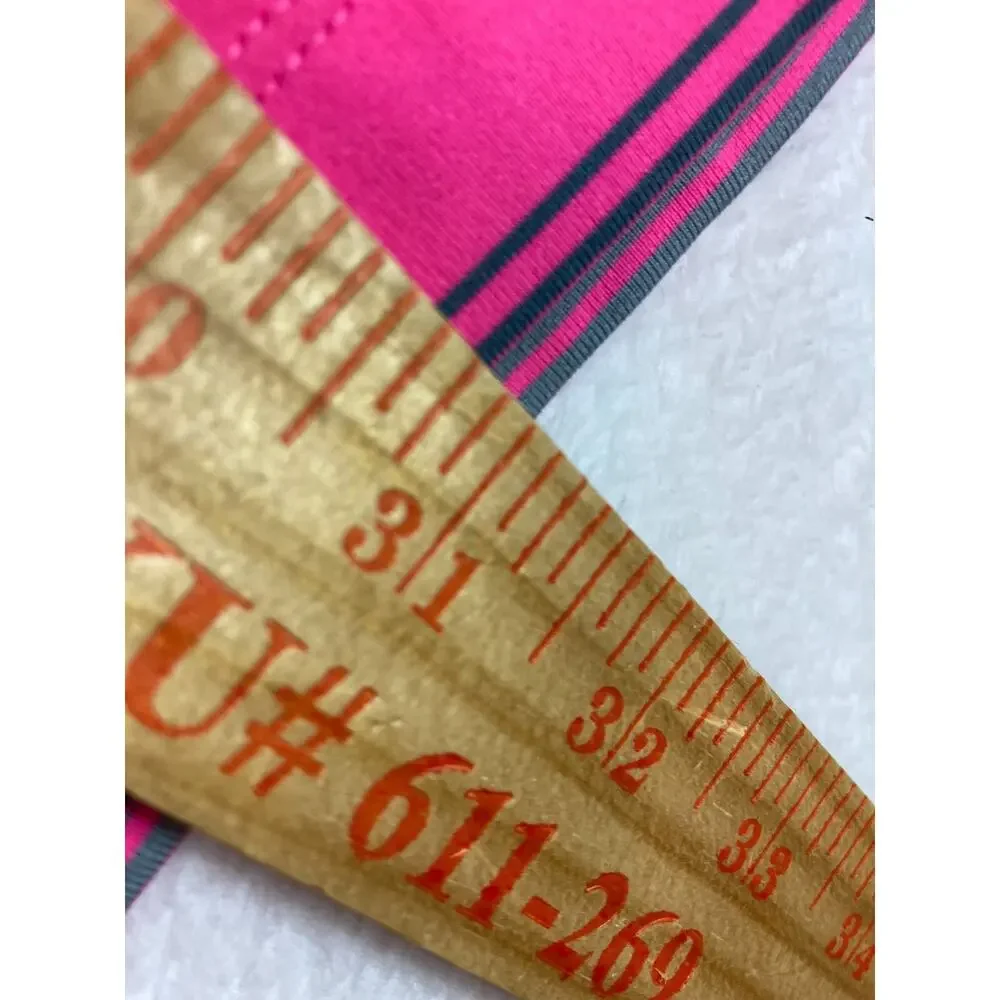 Nike Golf Tour Performance Dri-Fit Pink Striped Short Sleeve Polo Shirt‎ Men's M